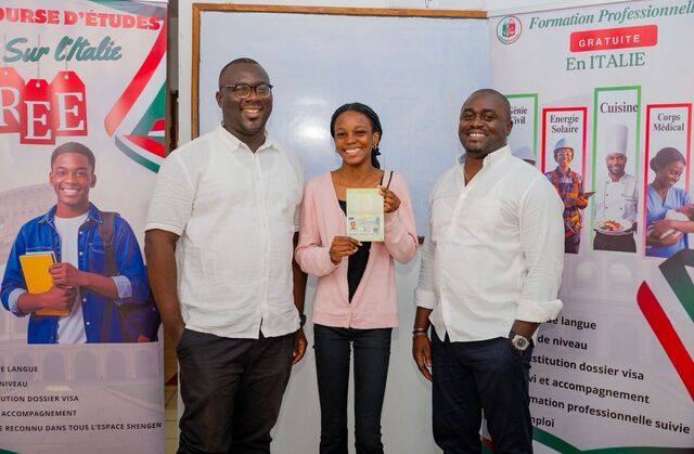 Étudiant 5 cours de langue abidjan