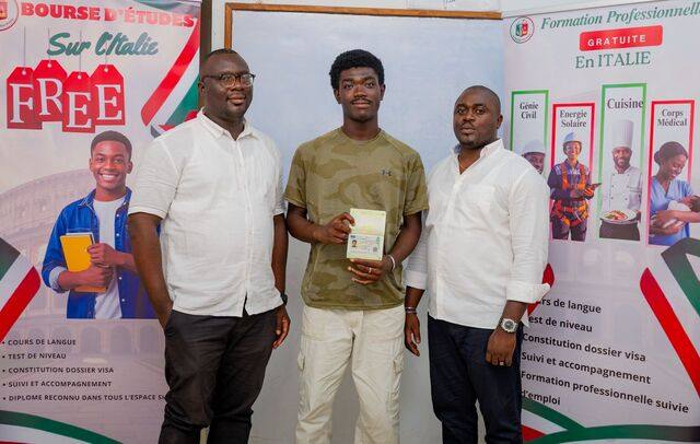 Étudiant 2 cours de langue abidjan